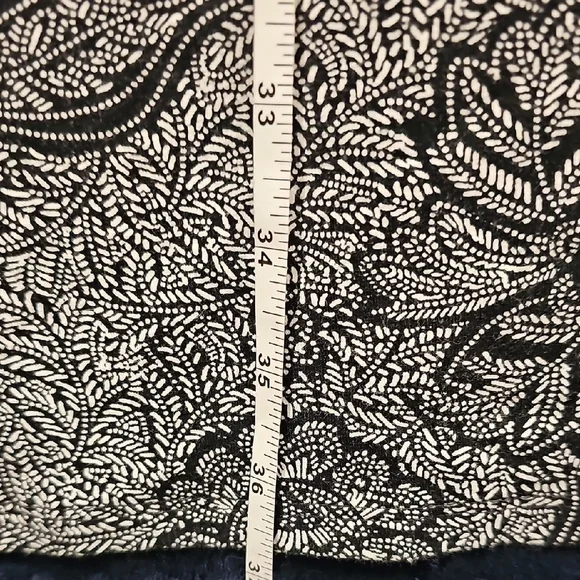 J. Jill Black and White V-Neck Mini Dress - Picture 6 of 7